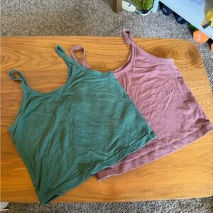 ARQ Crop Tank Set of Two GUC Size M
